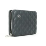 Дамски портфейл OGON - Quilted Passport, черен - Image 2
