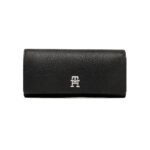 Дамски портфейл Tommy Hilfiger, черен