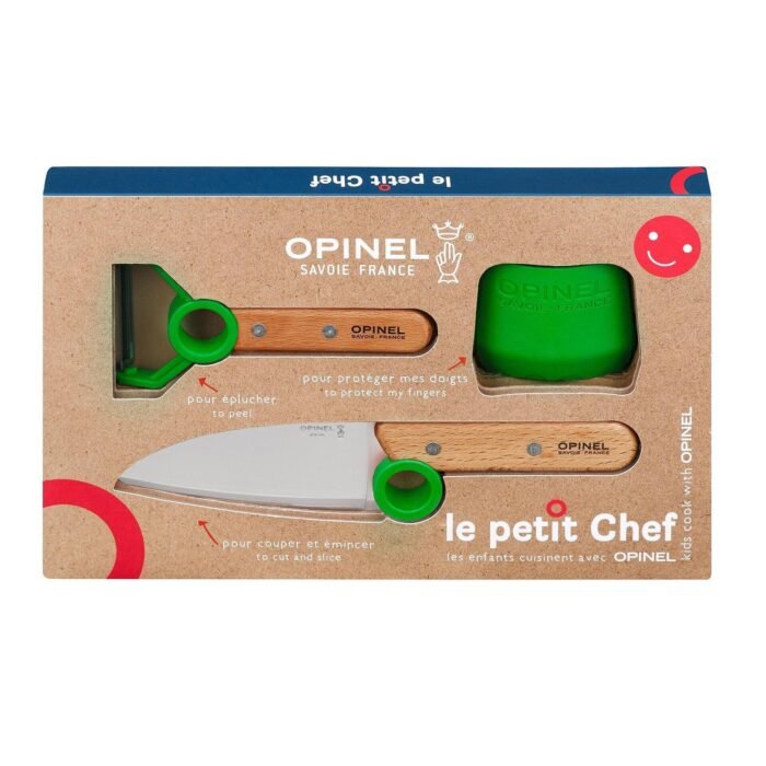 Детски комплект Opinel Le Petit Chef, зелен - Image 2