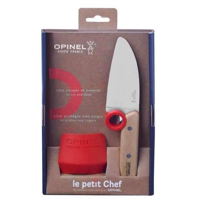 Детски комплект с нож и протектор Opinel "Le Petit Chef" - Image 2