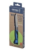 Детски сгъваем нож Opinel №7 Outdoor Junior Blue, острие 8 см, SOS свирка - Image 2