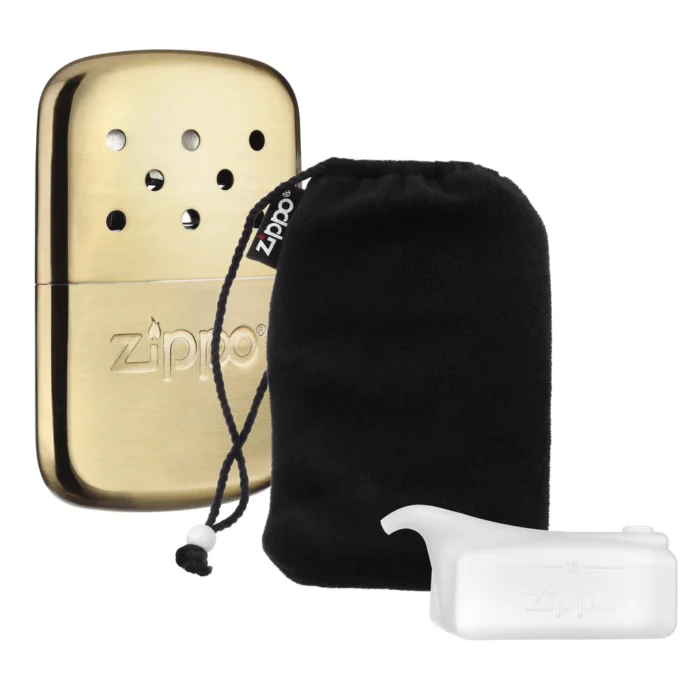 Джобна печка за ръце Zippo, 12-часова, златиста - Image 4