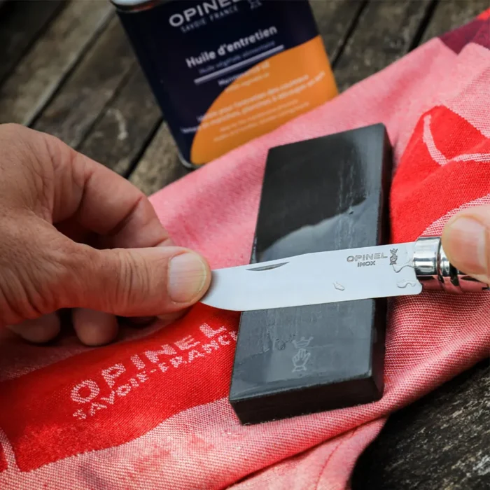 Естествен камък за заточване Opinel, 14 см - Image 4