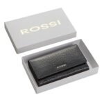 Дамско портмоне цвят Черен  крокодил - ROSSI - Image 7