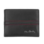 Мъжки черен портфейл Pierre Cardin