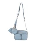 Дамска синя чанта Pierre Cardin - Image 5