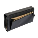Голям дамски портфейл Bric's - Marmolada Purse, с монетник, RFID защита, черен - Image 3