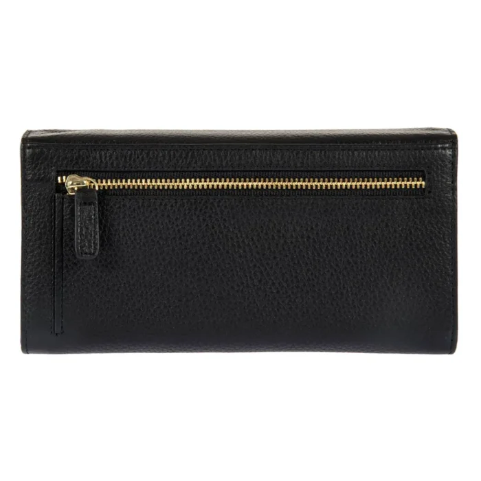 Голям дамски портфейл Bric's - Marmolada Purse, с монетник, RFID защита, черен - Image 4