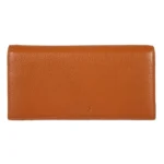 Голям дамски портфейл Bric's - Marmolada Purse, с монетник, RFID защита, кафяв