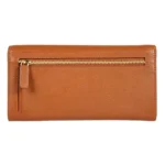 Голям дамски портфейл Bric's - Marmolada Purse, с монетник, RFID защита, кафяв - Image 3