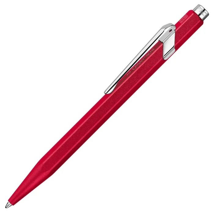 Химикалка Caran D'Ache 849 - Colormat-X, червена - Image 2