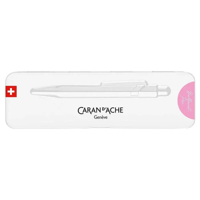 Химикалка Caran D'Ache 849 - Colormat-X, розова - Image 4