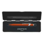 Химикалка Caran D'Ache 849 - Colormat-X, оранжева - Image 4