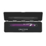 Химикалка Caran D'Ache 849 - Colormat-X, лилава - Image 4