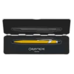 Химикалка Caran D'Ache 849 - Colormat-X, жълта - Image 4