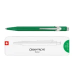 Химикалка Caran D'Ache 849 - Colormat-X, зелена - Image 3