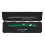 Химикалка Caran D'Ache 849 - Colormat-X, зелена - Image 4