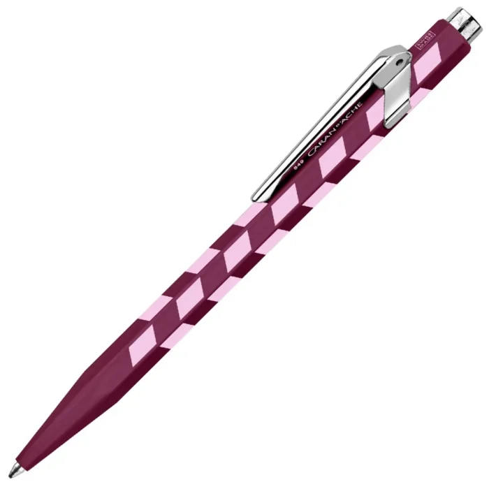Химикалка Caran d'Ache 849 Mosaic - Garnet Red - Image 2