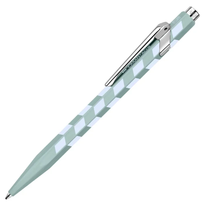 Химикалка Caran d'Ache 849 Mosaic - Water Green - Image 2