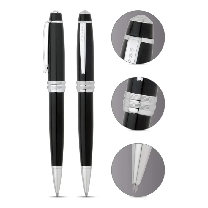 Химикалка Cross Bailey - Black Lacquer CT - Image 2