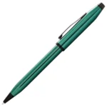 Химикалка Cross Century II - Translucent Green Lacquer with Polished Black PVD - Image 2