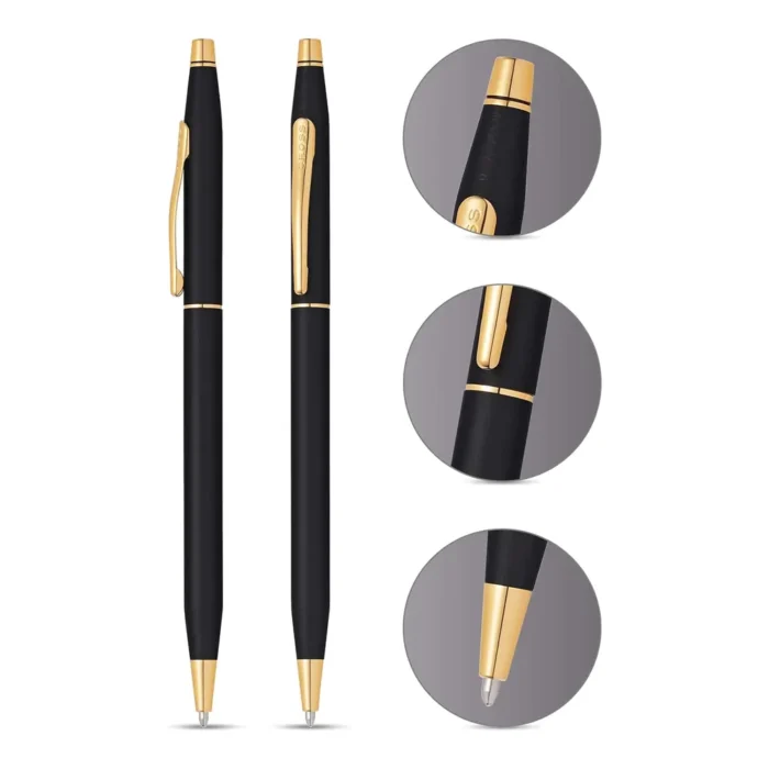 Химикалка Cross - Classic Century - Black/Gold - Image 2
