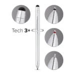 Мултифункционален пишещ инструмент Cross Tech3 - Lustrous Chrome, със стилус - Image 2