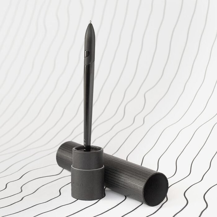 Химикалка Pininfarina - Sostanza Ink - Shadow Black, черна - Image 4