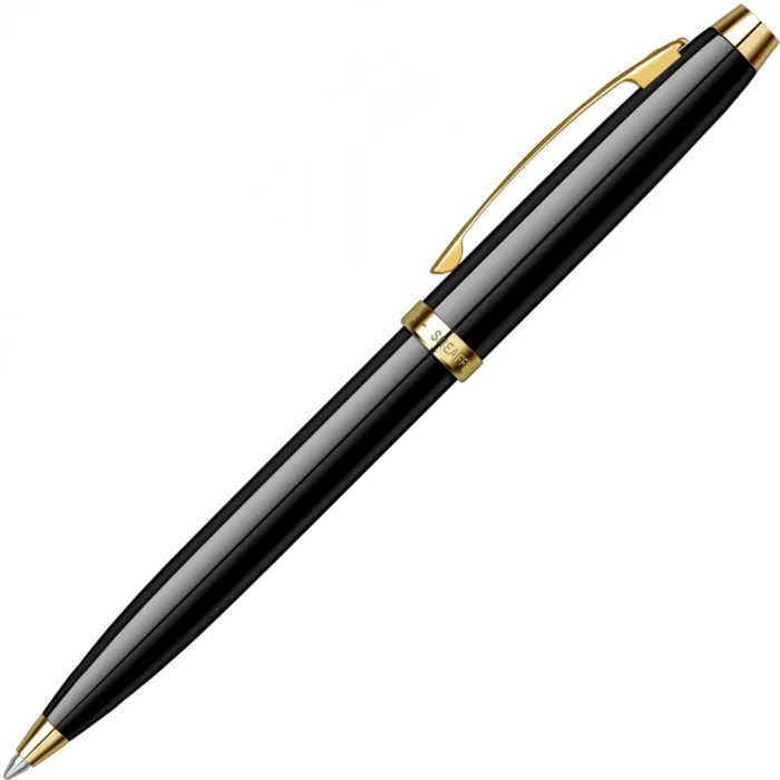 Химикалка Sheaffer - 100 Black Lacquer GT - Image 3