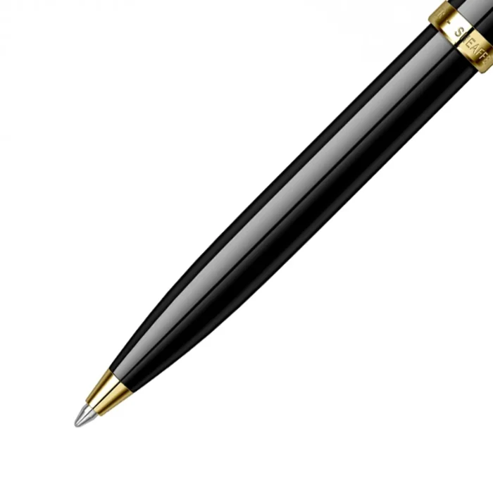 Химикалка Sheaffer - 100 Black Lacquer GT - Image 4