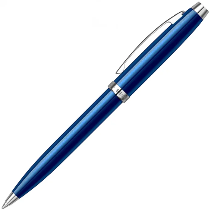 Химикалка Sheaffer 100 Glossy Blue Lacquer/Chrome - Image 3