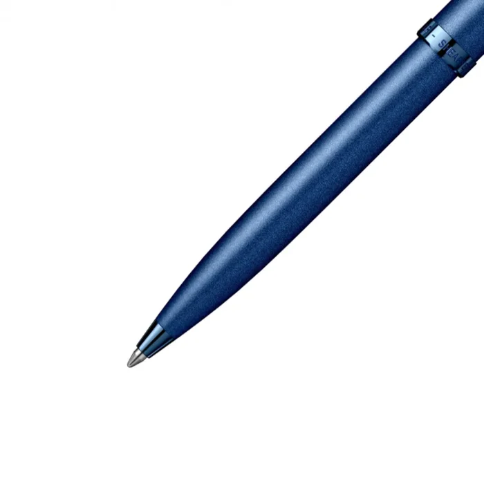 Химикалка Sheaffer 100 - Satin Blue - Image 4