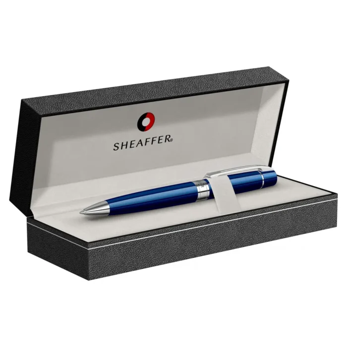 Химикалка Sheaffer 300 Glossy Blue Lacquer/Chrome - Image 5