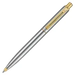 Химикалка Sheaffer Sentinel - Brushed Chrome with Gold-Plated Trims