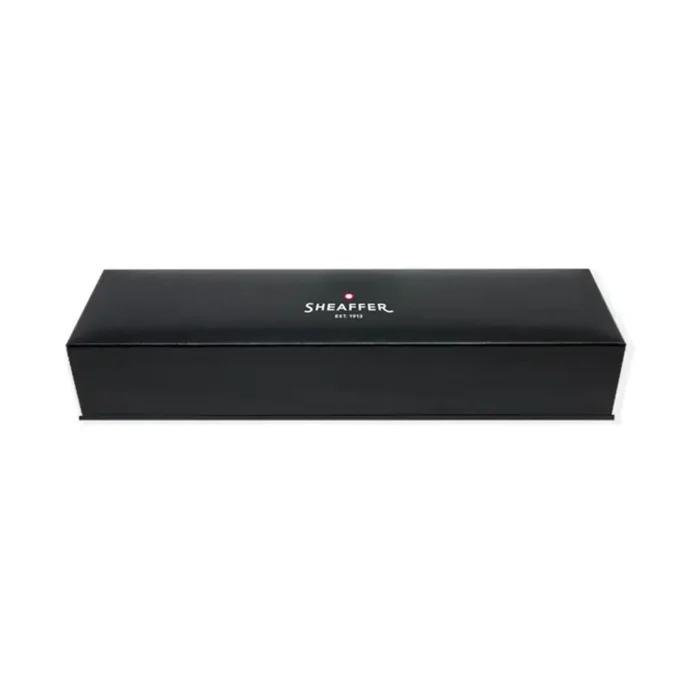 Химикалка Sheaffer Sentinel - Brushed Chrome with Gold-Plated Trims - Image 3