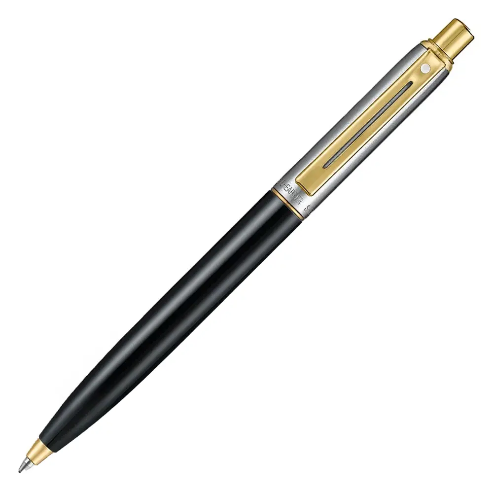himikalka-sheaffer-sentinel-gloss-black-with-pvd-gold-trim-68e675509a112-1 Химикалка Sheaffer Sentinel - Gloss Black With PVD Gold Trim - Image 1