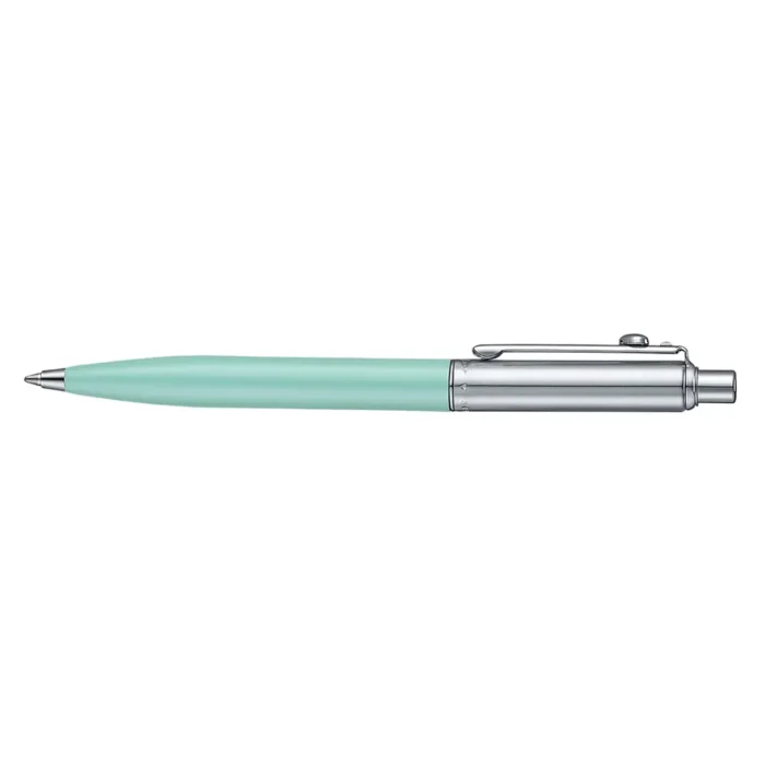 Химикалка Sheaffer Sentinel x Emily In Paris - Green Matte Finish with Chrome-Plated Trim - Image 2