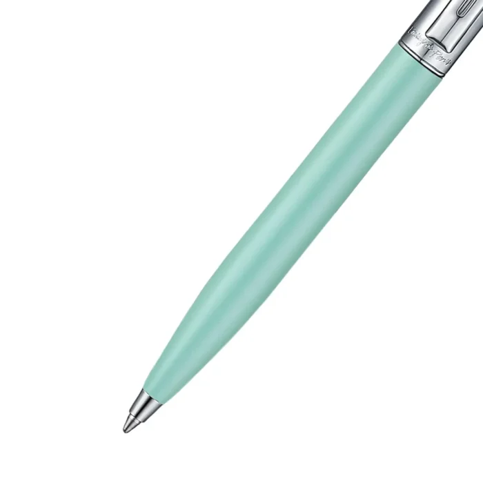 Химикалка Sheaffer Sentinel x Emily In Paris - Green Matte Finish with Chrome-Plated Trim - Image 4