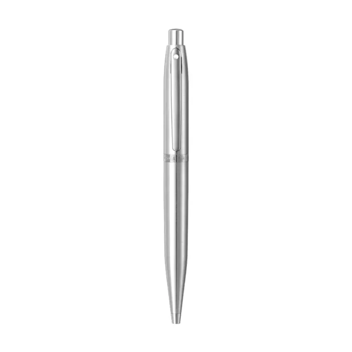 Химикалка Sheaffer VFM - Brushed Chrome With Chrome Trim - Image 3