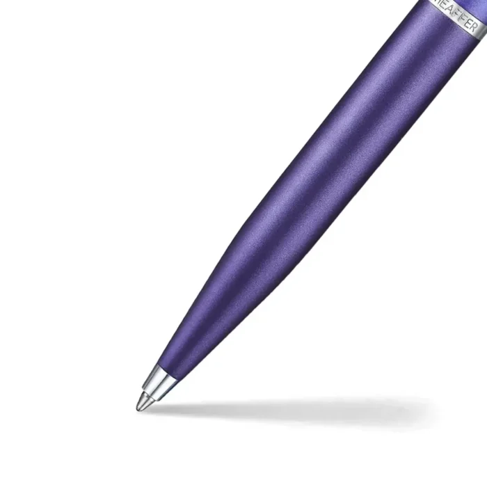 Химикалка Sheaffer VFM - Expressions with Chrome-Plated Trims, синьо/лилава - Image 2
