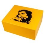 Хумидор (кутия за пури) "CHE", жълт