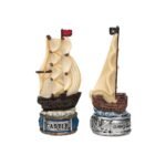 Италиански комплект шах и табла Italfama - The Pirates vs Navy, 35 х 35 см - Image 6