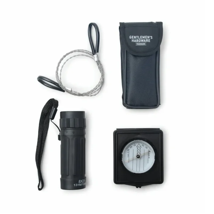 Изследователски комплект The Gentlemen's Hardware - Explorer Kit, компас, монокъл и въжен трион - Image 2