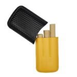 Калъф за 3 пури Angelo 3D Black & Yellow, 15 см - Image 3