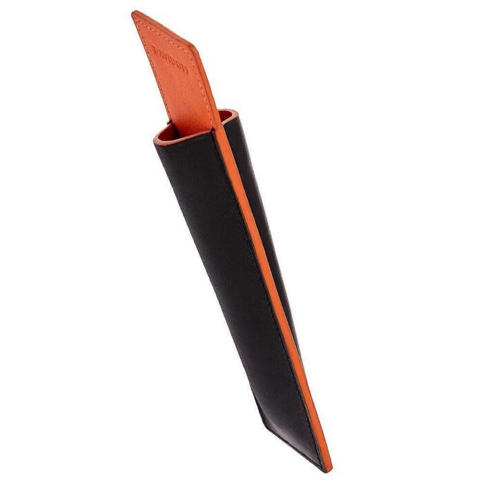 Калъф за две пишещи средства Davidoff Essentials, orange/black - Image 2