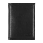 Калъф за карти и документи Camel Active - Wood, RFID защита, черен