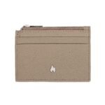 Калъф за карти и документи Zippo - Signature, RFID защита, с цип, бежов