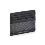 Калъф за кредитни карти Porsche Design - Carbon 6, RFID защита, черен