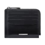 Калъф за кредитни карти Porsche Design Classic 11, с цип и RFID защита, черен - Image 2