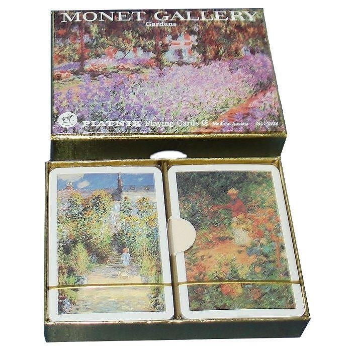 Карти за игра Piatnik Monet-Gardens Карти за игра Piatnik Monet-Gardens - Image 1